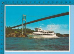 Gananoque Boat Line  ( Gananoke Ontario  ) Carte Postale Post Card Recto/verso - Gananoque