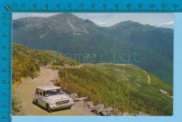 Old Car At White Mountain  ( Old Car At Mont Washington  ) Carte Postale Post Card Recto/verso - White Mountains