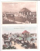 TWO POSTCARDS EACH SHOWING THE BOATING LAKE GT YARMOUTH GREAT YARMOUTH NORFOLK - Altri & Non Classificati