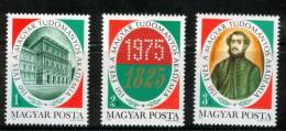 HUNGARY - 1975.Academy Of Science Cpl.Set MNH! Mi:3039-3041 - Ungebraucht