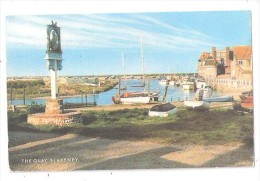 THE QUAY HARBOUR BOATS BLAKENEY NORFOLK  USED 1977 POSTCARD - Other & Unclassified