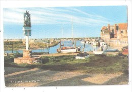 THE QUAY HARBOUR BOATS BLAKENEY NORFOLK  USED 1977 POSTCARD - Andere & Zonder Classificatie