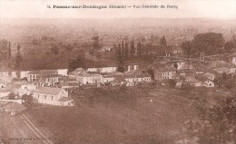 PESSAC Sur DORDOGNE - Vue Générale - Temple Protestant Au Premier Plan - Pessac