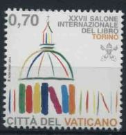 2014 Vaticano, Salone Del Libro Torino, Serie Completa Nuova (**) - Neufs