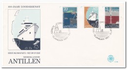 Antillen 1982, FDC, Ship - Antilles