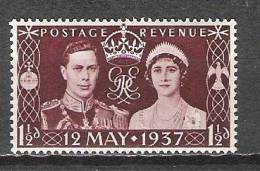 Grande Bretagne - 1937 - Y&T 223 - S&G 461 - Neuf ** - Unused Stamps