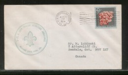 POLAND POLONICA 1974 25 YEARS POLISH SCOUTING MOVEMENT IN USA MORAINE STATE PARK JAMBOREE COVER SCOUTS SCOUT - Storia Postale