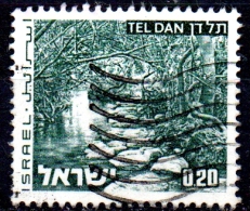 ISRAEL 1971 Landscapes - 20a Tel Dan  FU - Used Stamps (without Tabs)