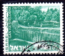 ISRAEL 1971 Landscapes - 5a Gan Ha-Shelosha  FU - Usados (sin Tab)