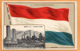 Esch S Alzette Achener Hutte 1900 Luxembourg Postcard - Esch-sur-Alzette