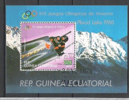 Guinee Guinea  JO Lake Placid 1980   Perf  **  MNH - Invierno 1980: Lake Placid