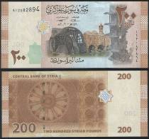 Syria P 114 - 200 Pounds 2009 2010 - UNC - Syria