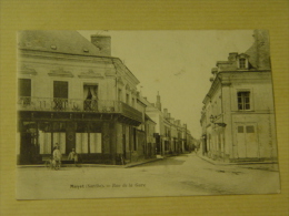 SARTHE-MAYET-RUE DE LA GARE  ANIMEE - Mayet