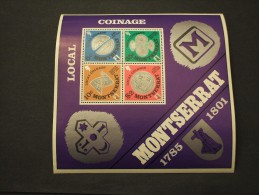 MONTSERRAT - BF 1975 MONETE - NUOVO(++)-TEMATICHE - Montserrat