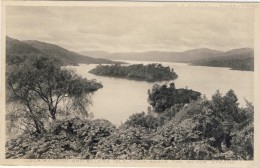 LOCH KATRINE AND ELLENS ISLE - 2 Scans - Selkirkshire