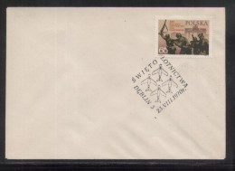 POLAND 1970 FLYING DAY COMM CANCEL DEBLIN ON COVER AIRCRAFT FIGHTERS PLANES - Aviones