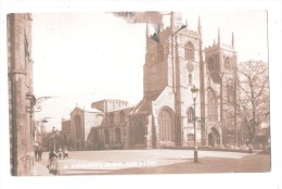 RP ST.MARGARETS CHURCH Kings Lynn Norfolk Postcard Used 1924 No.581 - Sonstige & Ohne Zuordnung