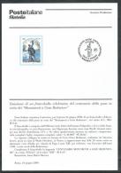 2000 ITALIA BOLLETTINO ILLUSTRATIVO N. 22 GESU REDENTORE - Andere & Zonder Classificatie