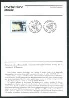 2000 ITALIA BOLLETTINO ILLUSTRATIVO N. 42 GIORDANO BRUNO - Other & Unclassified