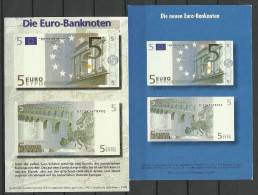 Deutsche Postkarten 1999 10 EUR Bank Notes Nach Estland Gesendet - Munten (afbeeldingen)