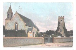 CROMER - OVERSTRAND CHURCH AND RUINS  Norfolk USED 1908 - Otros & Sin Clasificación