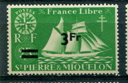 Saint Pierre & Miquelon 1944 - YT 320 ** - Unused Stamps