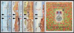 ST-HELENA - 1995 - 50 Ann Fin De La 2eme Guerre Mondiale - 8v+1BF Neufs - Mnh - St. Helena