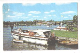 COLDHAM HALL NORFOLK BROADS USED 1967 OLD POSTCARD NORFOLK - Other & Unclassified