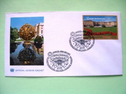 United Nations Vienna 1998 FDC Cover - Schonbrunn Palace UNESCO Heritage - Briefe U. Dokumente