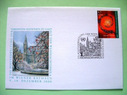 United Nations Vienna 2000 Special Cancel WEIHNACHTSPHILA On Cover - Thanks Giving Day - Lettres & Documents