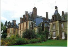 Thoiry En Yvelines Château Vu Du Jardin Corail - Thoiry