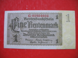 1 RENTENMARK - 1 Rentenmark