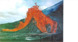 Volcano   , Pre-stamped Card - Volcanos