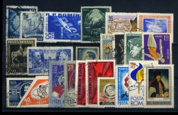 1939-1973 Nice Lot Of 23 Used Stamps,Romania,Rumänien,Roumanie,Rumania,Used - Other & Unclassified