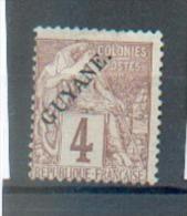 GUY 336  - YT 19 (*) - Unused Stamps