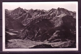 AK Blick Nach Thannheim Mit Geishorn U. Hochvogel     -    Karte Gebr. 1940 - Tannheim