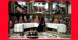 Scheda Telefonica - Nuova - VATICANO N. 96 - C&C 6096 - Cosimo Rosselli - Ultima Cena, Cappella Sistina - Vatikan