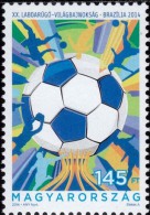 HUNGARY, 2014, FIFA WORLD CUP, Brazil, Soccer, Football, MNH (**), Mi 5716 - Unused Stamps