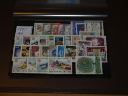 Österreich Jahrgang  1975  Jear Set Postfrisch ** MNH    #3962 - Años Completos