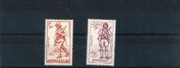 - FRANCE COLONIES . MADAGASCAR . TIMBRES 1941 . - Neufs