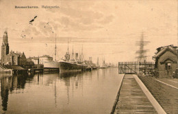 ALLEMAGNE - BREMERHAVEN - Hafenpartie - 1913 - Très Bon état - 2 Scans - Bremerhaven