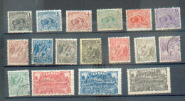 GUY 346 - YT 49 à 65 */obli - Les Timbres * Sont CC - Unused Stamps