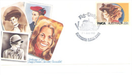 (30) Australia Pre-paid Cover - Flg Quip- YWCA - Storia Postale