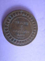 TUNISIE 5 CENTIMES 1891 A - Túnez