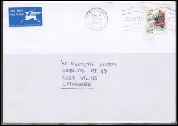 ISRAEL Postal History Cover Brief IL 029 Sports Rowling Air Mail - Lettres & Documents