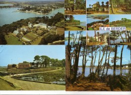 ILE DE BERDER LARMOR PLAGE 7 CARTES CM : Multivues LVT Vacances Et Familles Batiment St François .... - Larmor-Plage