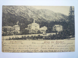 GRUSS  Aus  KIPSDORF  :   Hotel   FÜRSTENHOF   1903 - Kipsdorf