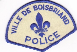 CANADA - Police BOISBRIAND - Police & Gendarmerie