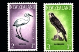 NEW ZEALAND - 1961  BIRDS  SET MINT NH - Unused Stamps