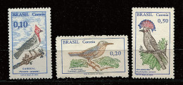 Brésoil ** N° 859A à 861 - Oiseaux - Ungebraucht